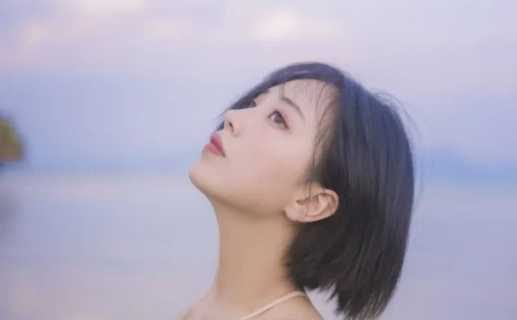 [念雪ww] 粉色泳衣