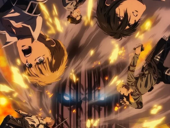 《进击的巨人 The Final Season》完结篇 公开动画主视觉图