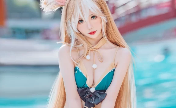 [仙女月] 泽月希娜小姐泳装