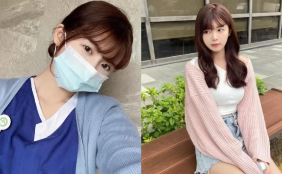 护理实习生「昕佑」眼神超清新,逆天曲线藏不住!