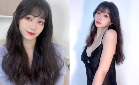 韩系美少女「子馨」妆容穿搭超甜美,小洋装底下暗藏「前凸后翘」!