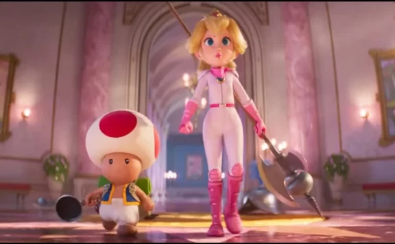 《超级马里奥兄弟电影版》战斧桃花公主激发粉丝二创,R34社群已蠢蠢欲动