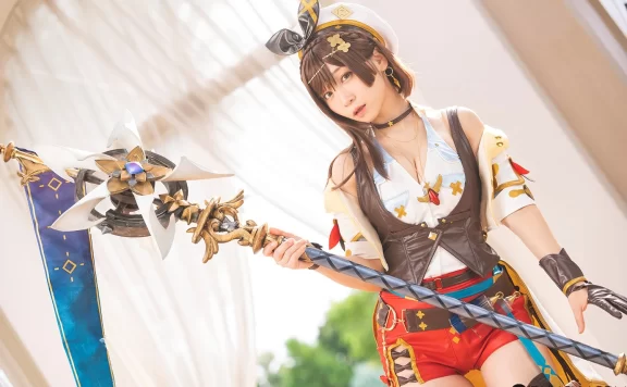 明年2月推出《莱莎的炼金工房3》官方释出伊织萌cos莱莎美图,这波操作真的很会