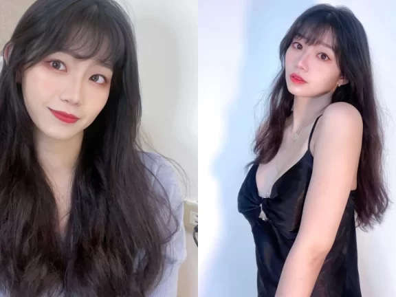 韩系美少女「子馨」妆容穿搭超甜美,小洋装底下暗藏「前凸后翘」!