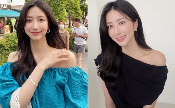 爱露香肩的美女姐姐「김연재」曲线超赞,海边玩水造型太吸睛!