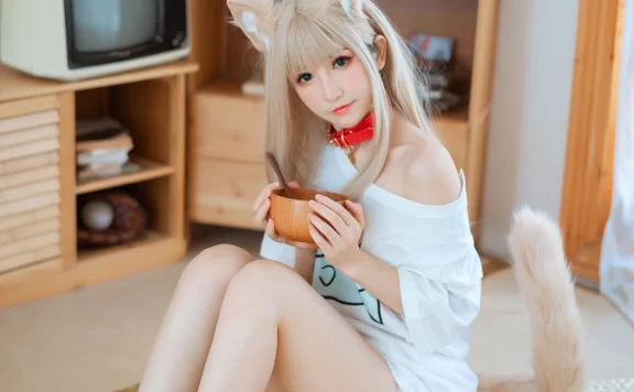 [衣衣] 40原猫娘 黄豆粉